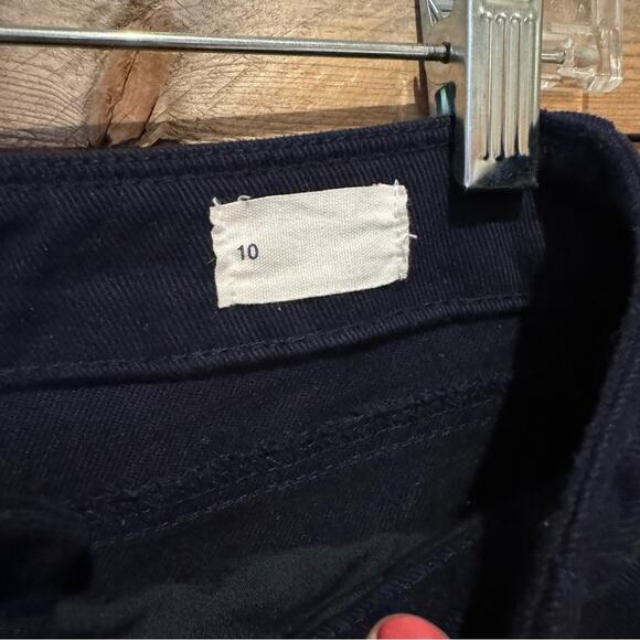 GAP Mid-Rise Loose Straight Leg Khakis In Navy Uniform Size 10 Preppy Office - Picture 12 of 16